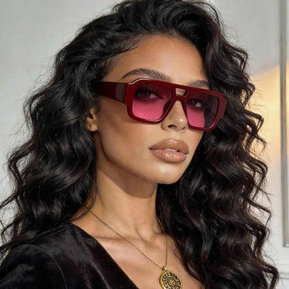 VibeFrame Retro Square Glasses