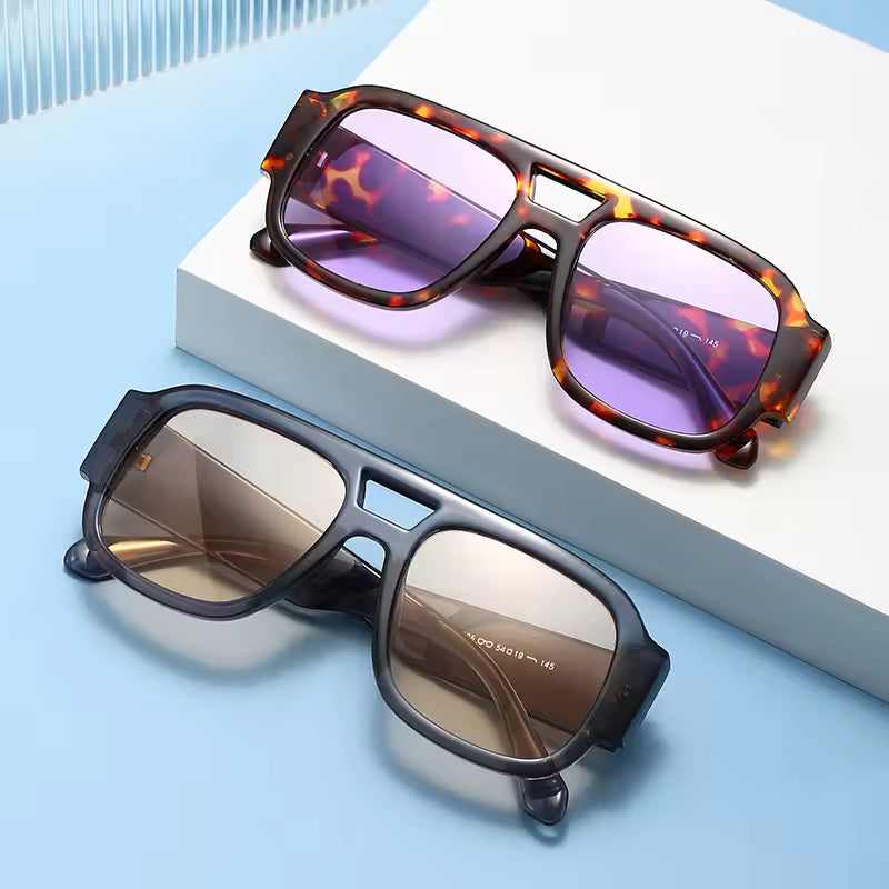 VibeFrame Retro Square Glasses